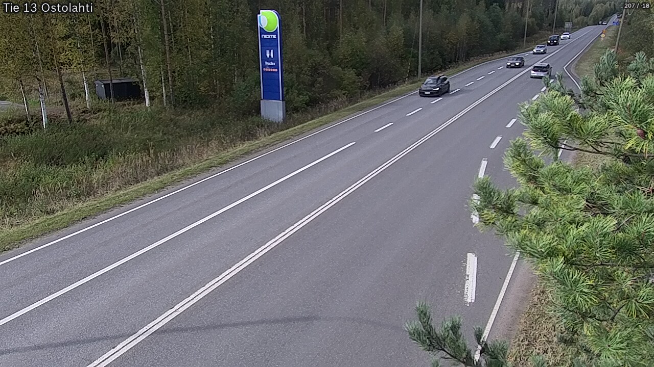 Weather Camera Image Road 13 Ostolahti, Mikkeli, Etelä-Savo