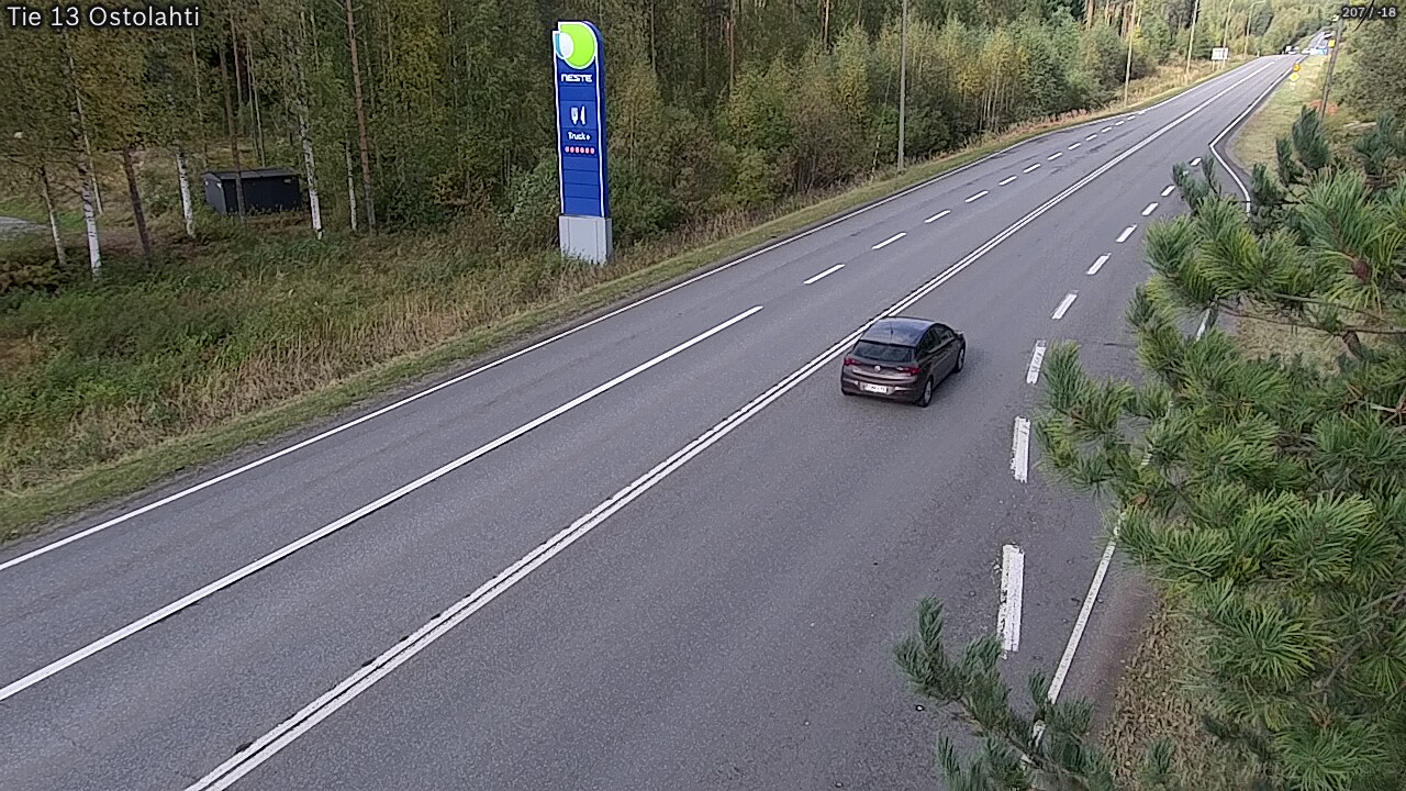 Weather Camera Image Road 13 Ostolahti, Mikkeli, Etelä-Savo