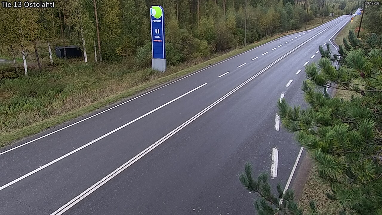 Weather Camera Image Road 13 Ostolahti, Mikkeli, Etelä-Savo