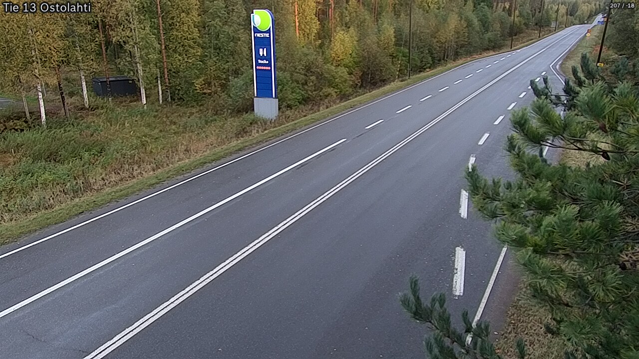 Weather Camera Image Road 13 Ostolahti, Mikkeli, Etelä-Savo