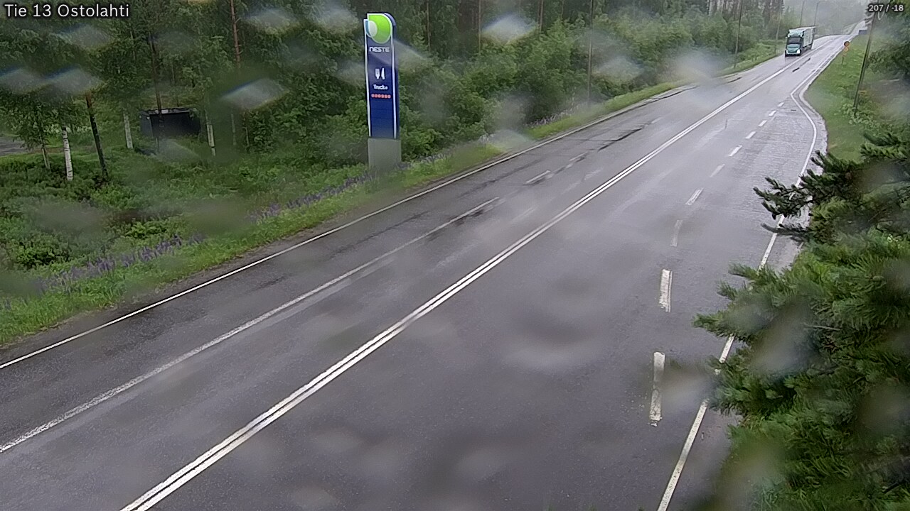 Weather Camera Image Väg 14 Ostolahti, Mikkeli, Etelä-Savo
