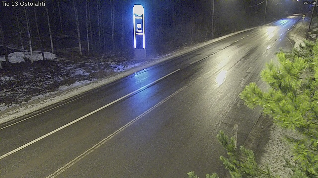 Weather Camera Image Road 13 Ostolahti, Mikkeli, Etelä-Savo
