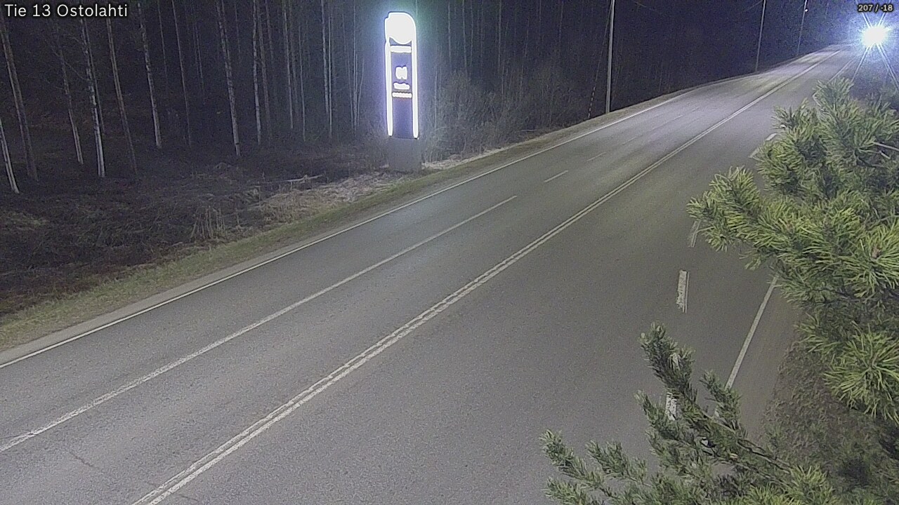 Weather Camera Image Väg 14 Ostolahti, Mikkeli, Etelä-Savo