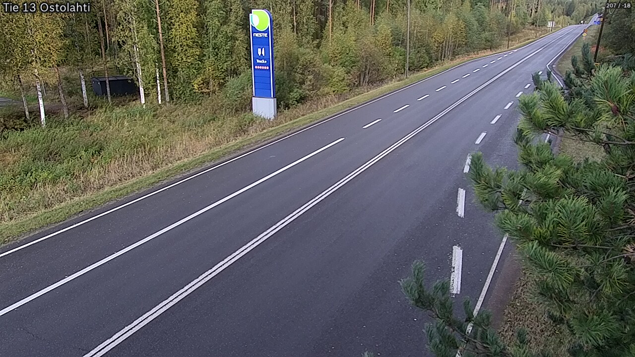 Weather Camera Image Road 13 Ostolahti, Mikkeli, Etelä-Savo