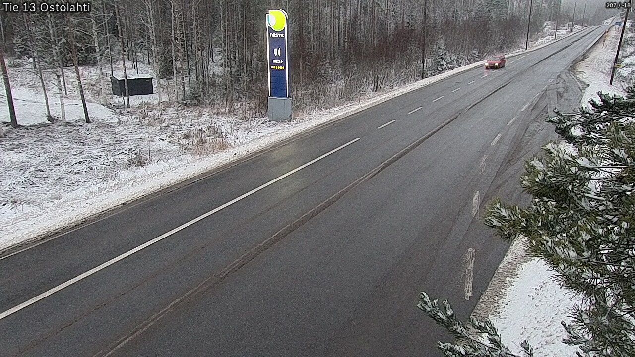 Weather Camera Image Road 13 Ostolahti, Mikkeli, Etelä-Savo