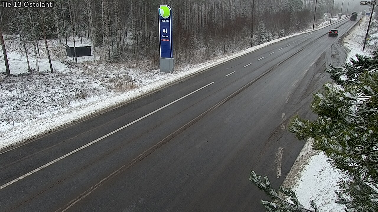 Weather Camera Image Road 13 Ostolahti, Mikkeli, Etelä-Savo