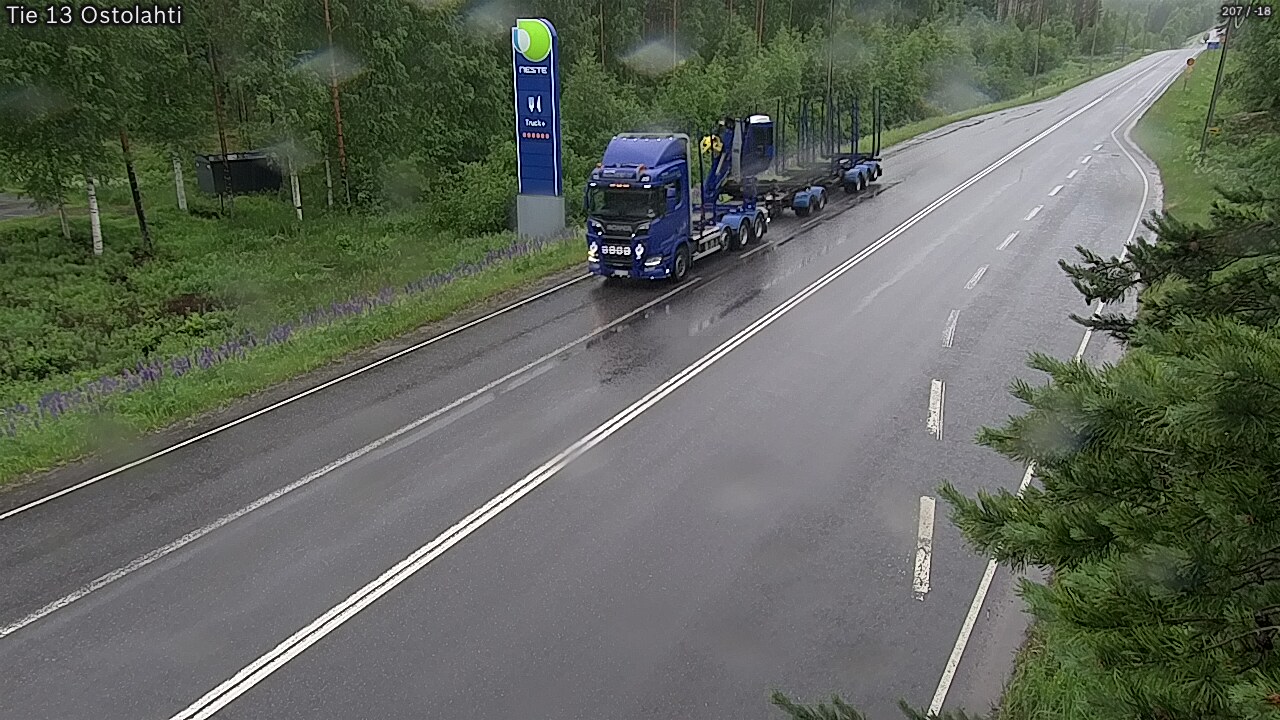 Kelikamerat Kuva Tie 13 Ostolahti, Mikkeli, Etelä-Savo