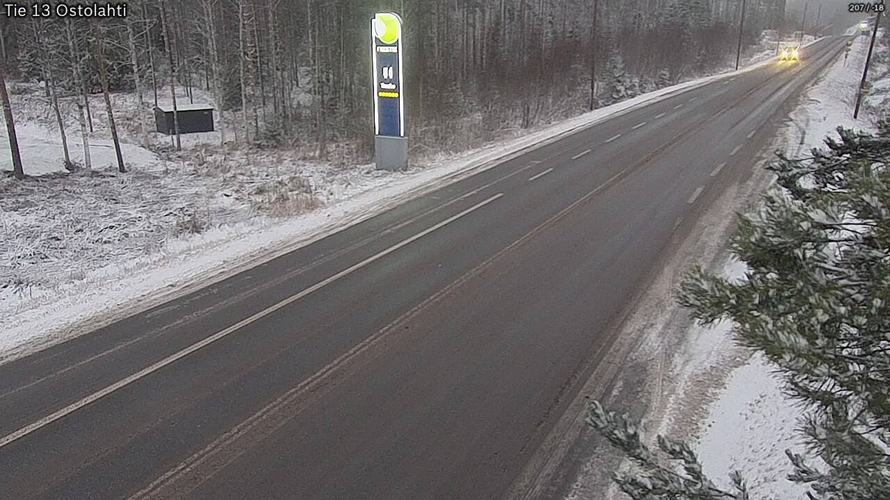Weather Camera Image Road 13 Ostolahti, Mikkeli, Etelä-Savo