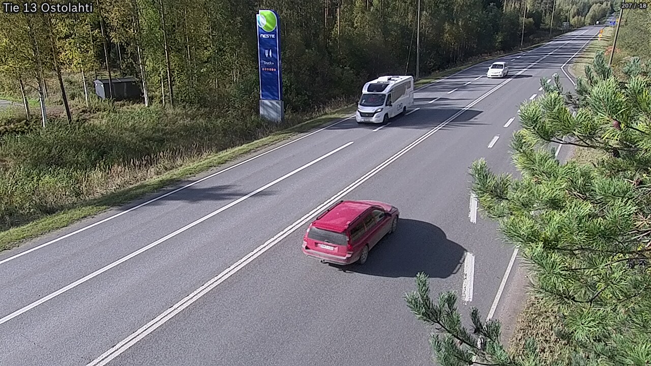 Weather Camera Image Road 13 Ostolahti, Mikkeli, Etelä-Savo
