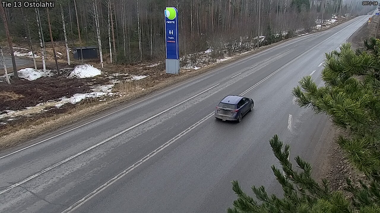 Weather Camera Image Road 13 Ostolahti, Mikkeli, Etelä-Savo