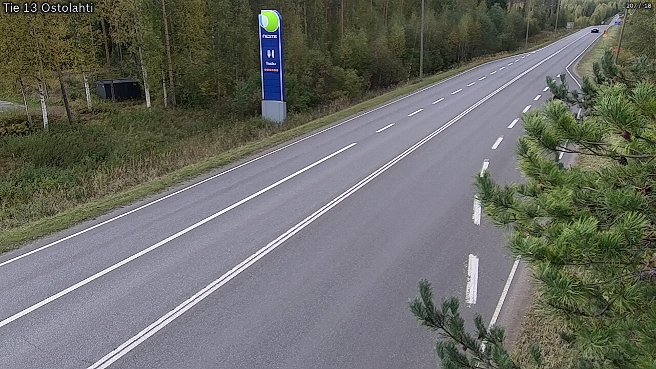 Weather Camera Image Road 13 Ostolahti, Mikkeli, Etelä-Savo