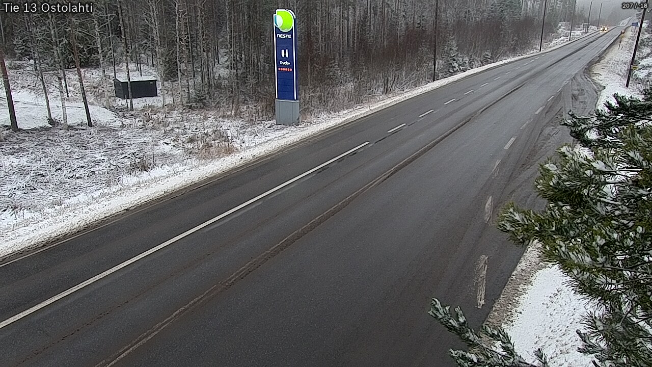 Weather Camera Image Road 13 Ostolahti, Mikkeli, Etelä-Savo