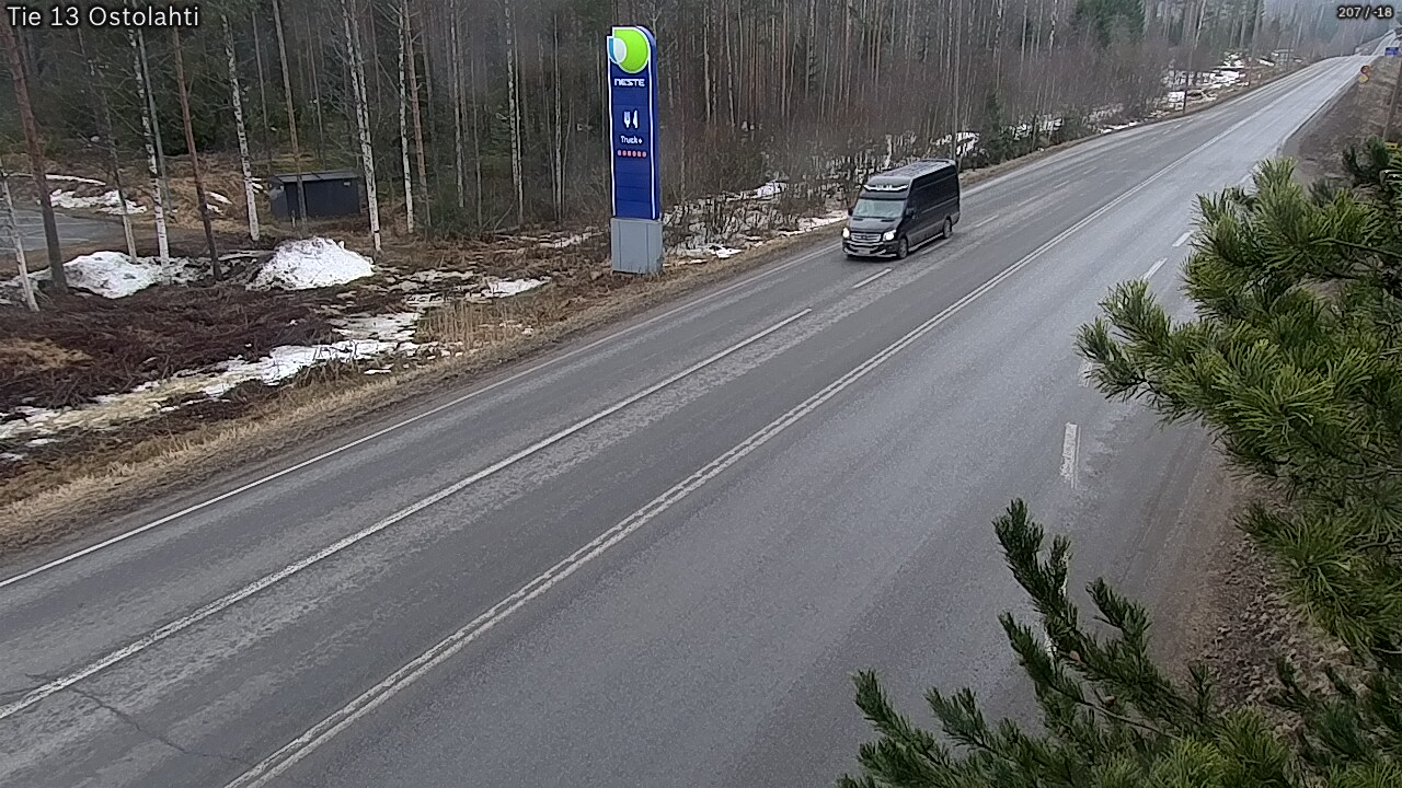 Weather Camera Image Road 13 Ostolahti, Mikkeli, Etelä-Savo