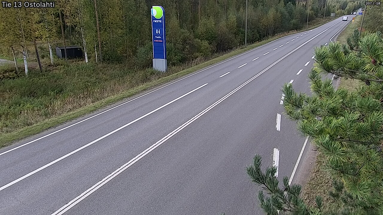 Weather Camera Image Road 13 Ostolahti, Mikkeli, Etelä-Savo
