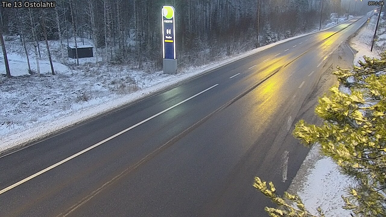 Weather Camera Image Road 13 Ostolahti, Mikkeli, Etelä-Savo