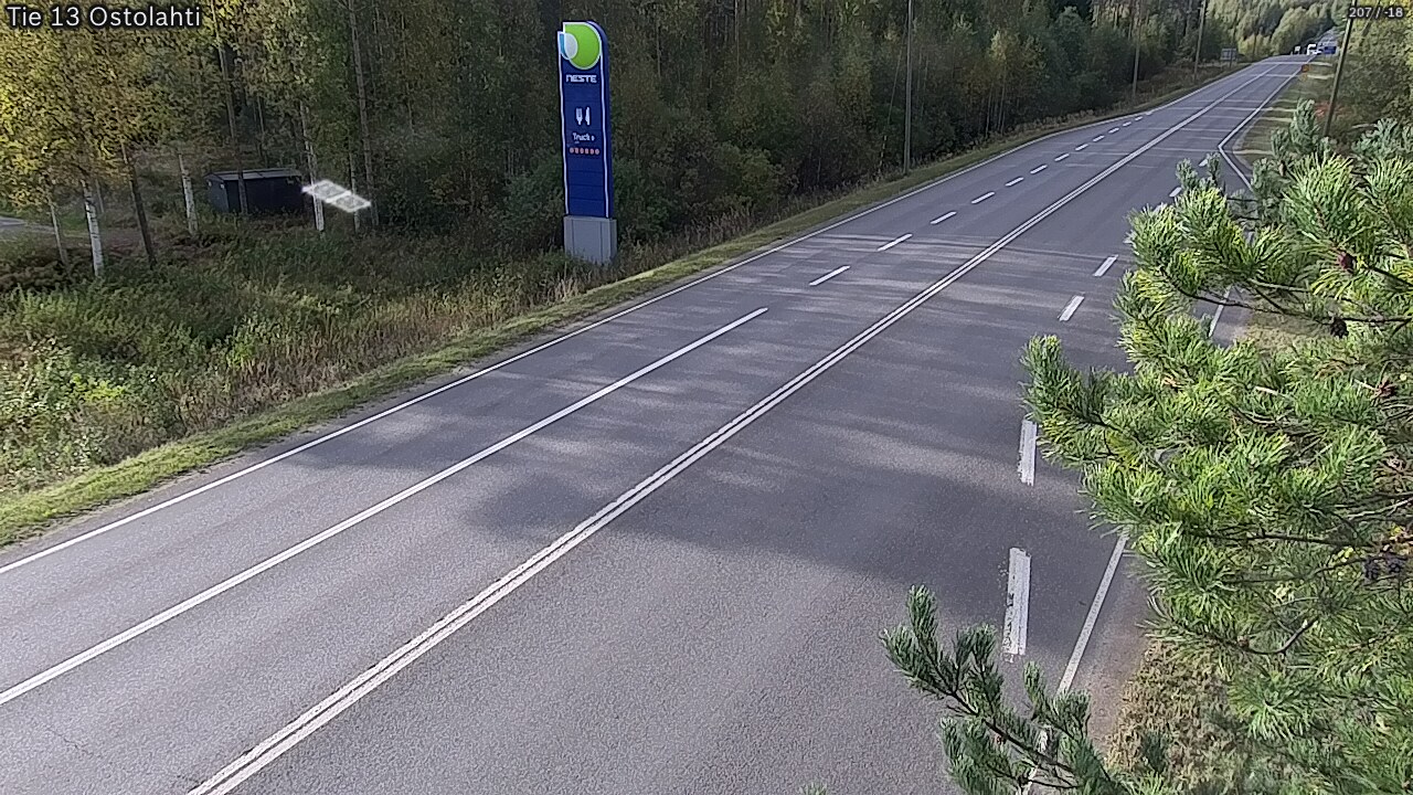Weather Camera Image Road 13 Ostolahti, Mikkeli, Etelä-Savo