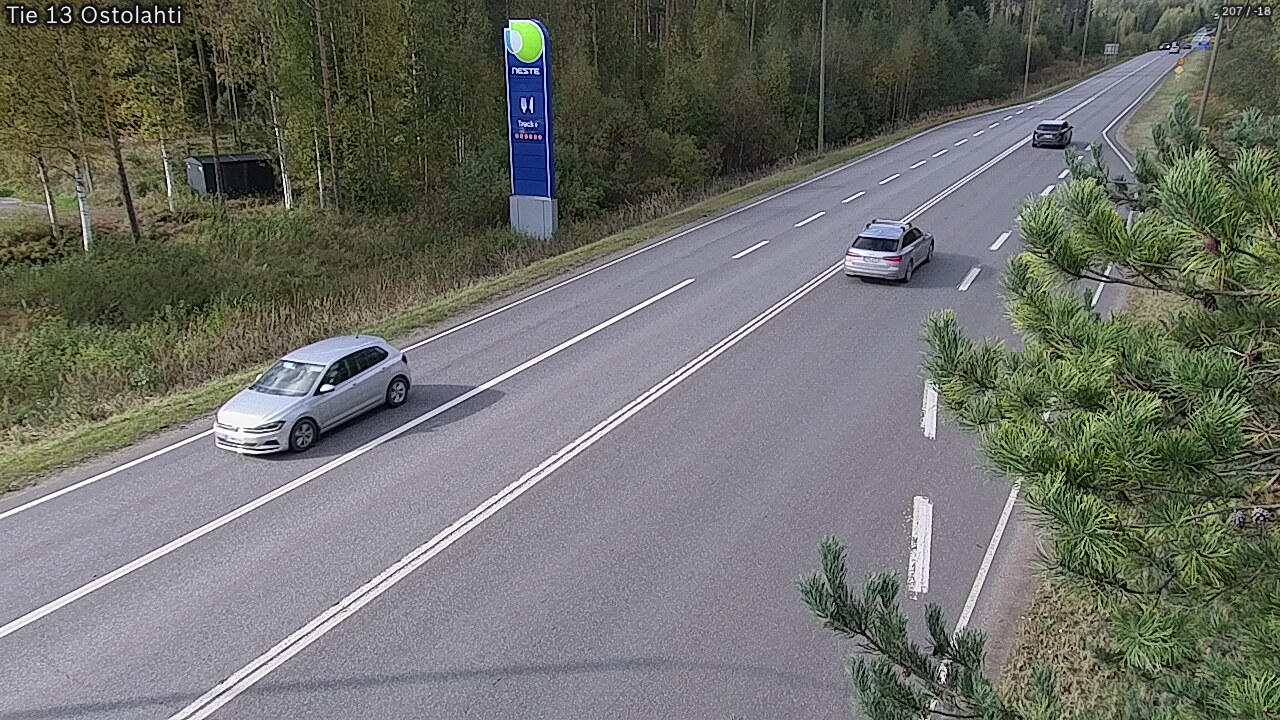 Weather Camera Image Road 13 Ostolahti, Mikkeli, Etelä-Savo