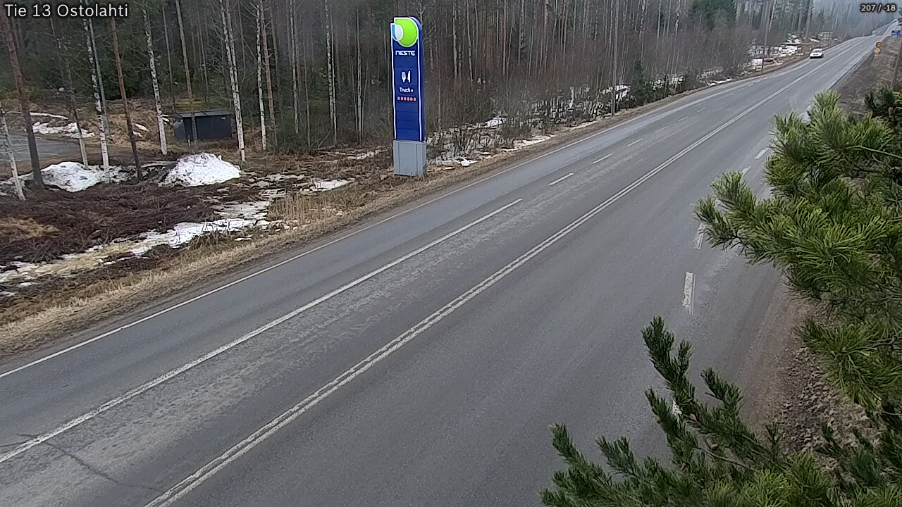 Weather Camera Image Road 13 Ostolahti, Mikkeli, Etelä-Savo