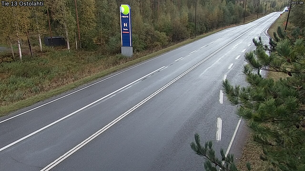 Weather Camera Image Road 13 Ostolahti, Mikkeli, Etelä-Savo
