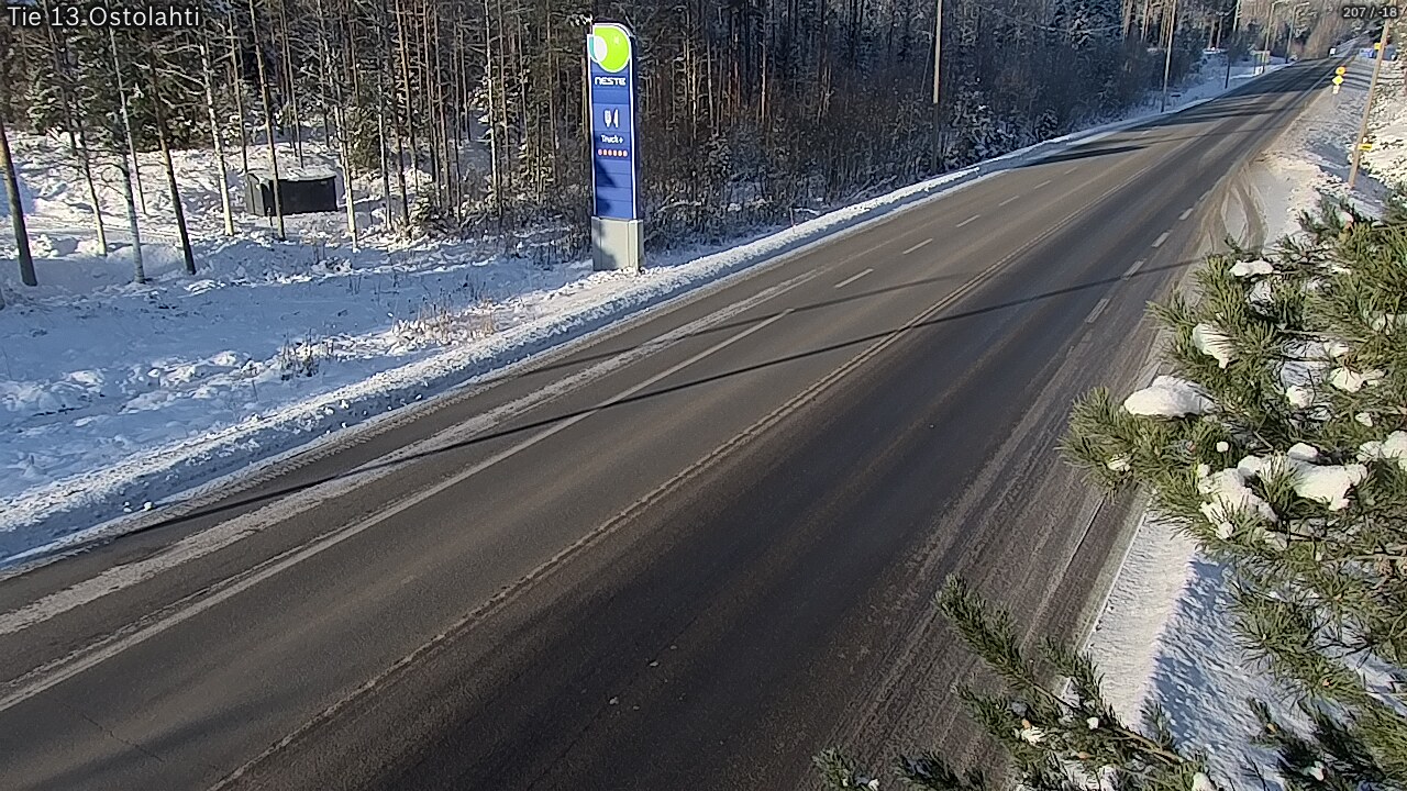Weather Camera Image Väg 14 Ostolahti, Mikkeli, Etelä-Savo