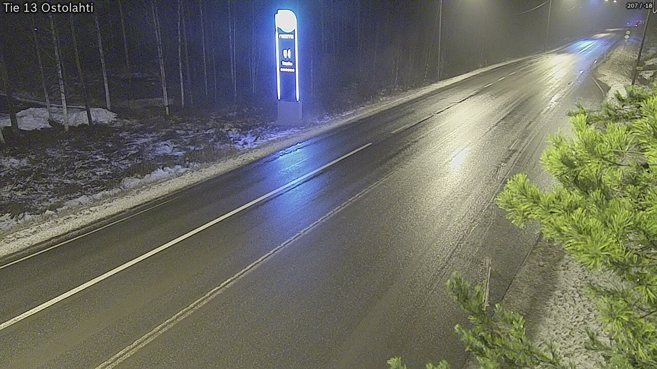 Weather Camera Image Road 13 Ostolahti, Mikkeli, Etelä-Savo