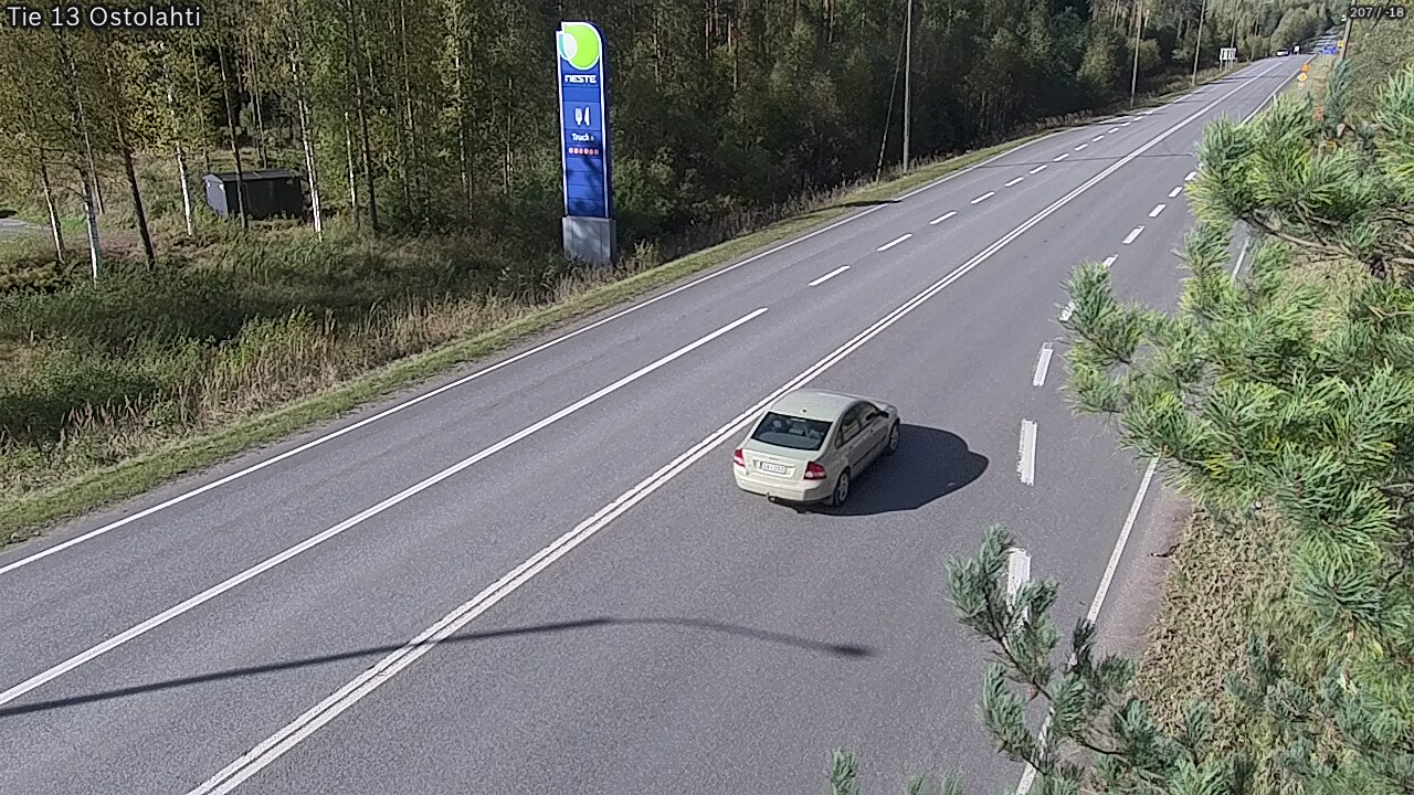 Weather Camera Image Road 13 Ostolahti, Mikkeli, Etelä-Savo