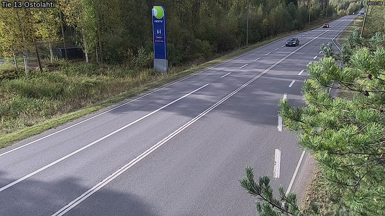 Weather Camera Image Road 13 Ostolahti, Mikkeli, Etelä-Savo