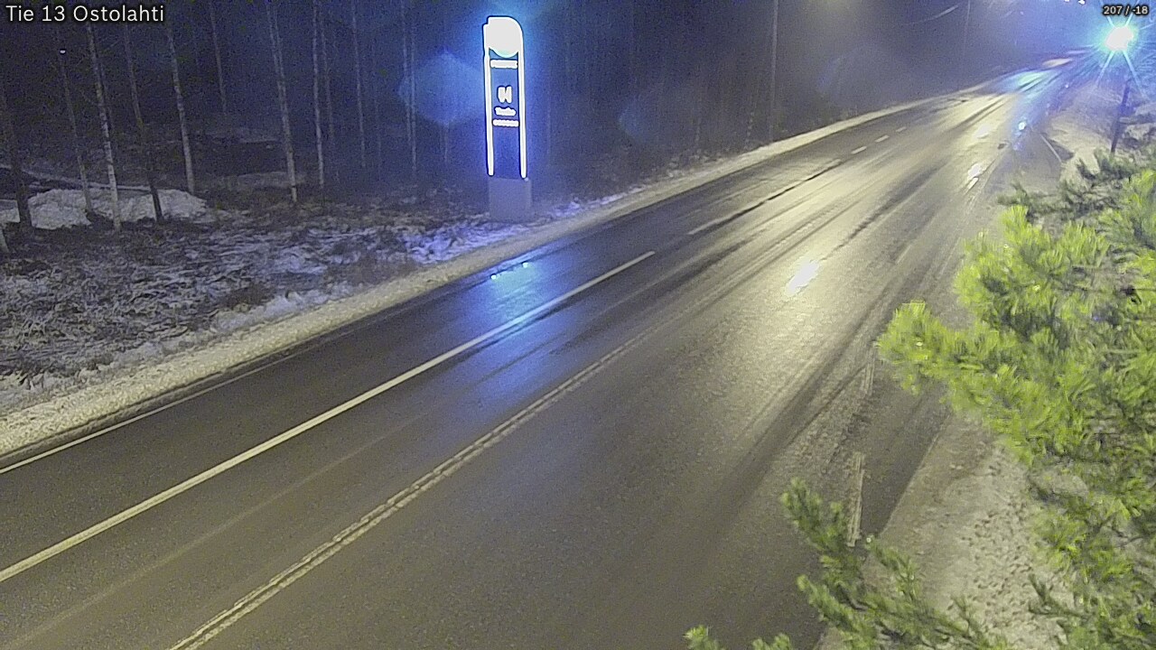 Weather Camera Image Road 13 Ostolahti, Mikkeli, Etelä-Savo