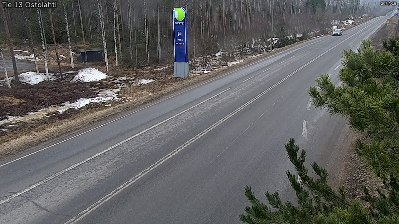 Weather Camera Image Road 13 Ostolahti, Mikkeli, Etelä-Savo