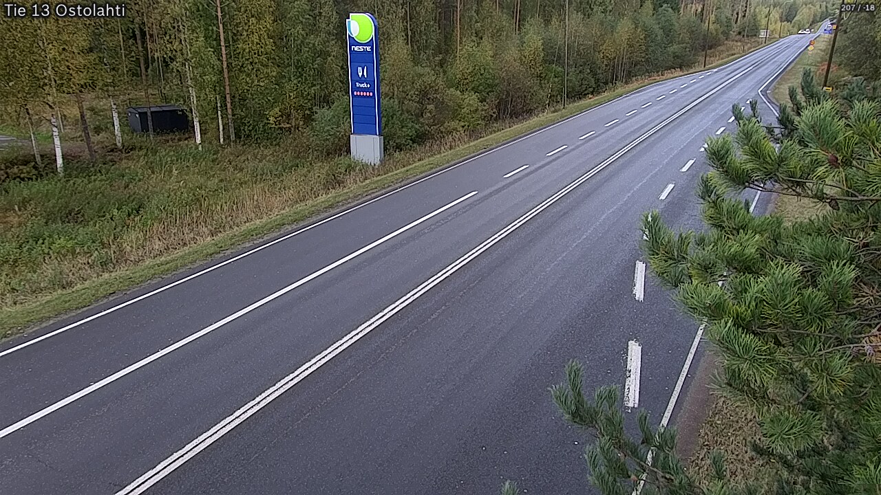 Weather Camera Image Road 13 Ostolahti, Mikkeli, Etelä-Savo