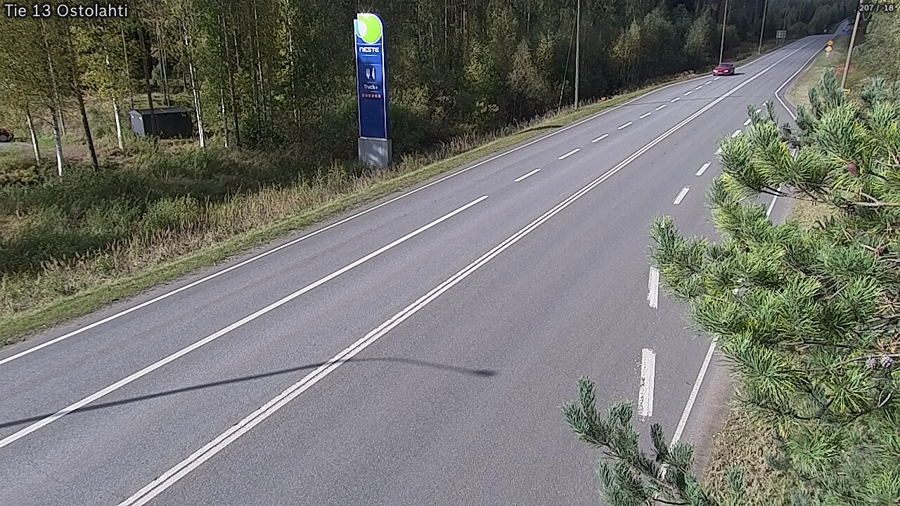 Weather Camera Image Road 13 Ostolahti, Mikkeli, Etelä-Savo