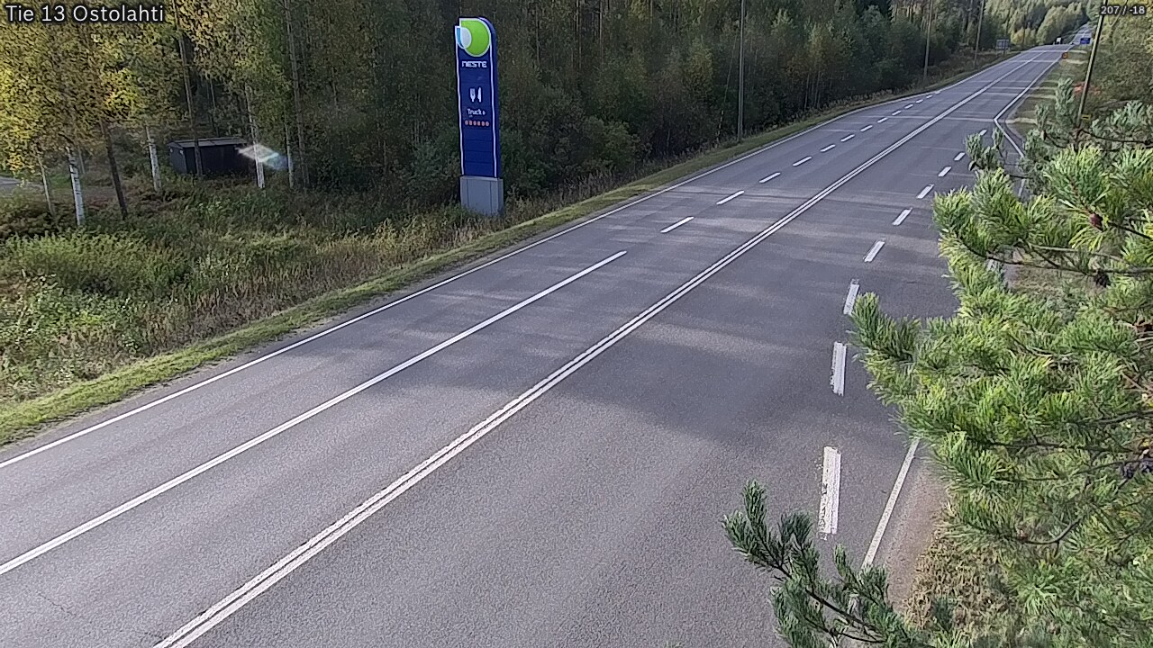 Weather Camera Image Road 13 Ostolahti, Mikkeli, Etelä-Savo