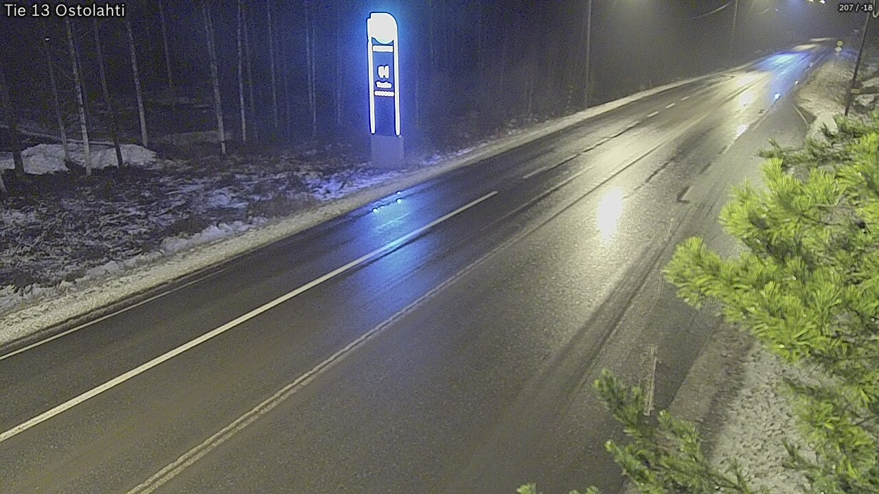 Weather Camera Image Road 13 Ostolahti, Mikkeli, Etelä-Savo