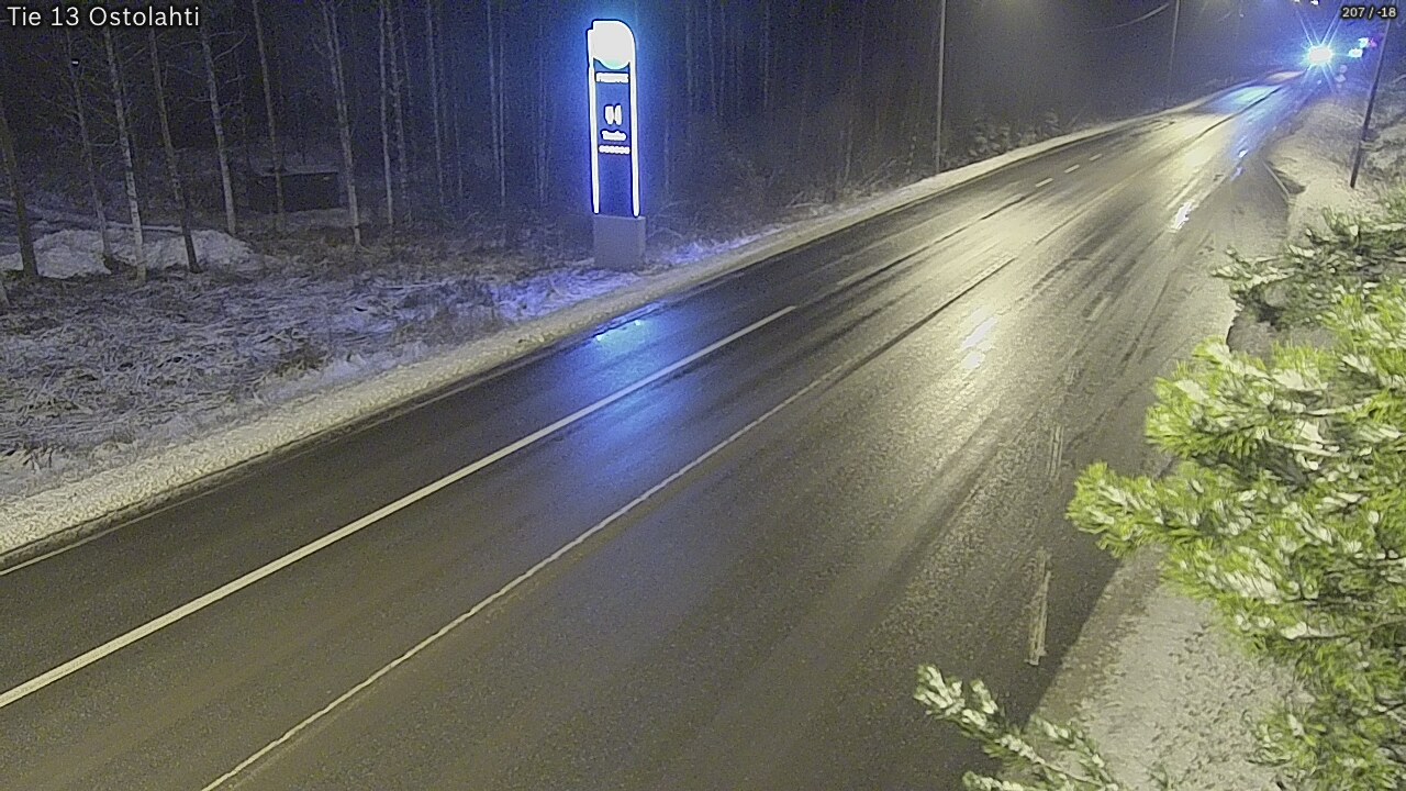 Weather Camera Image Road 13 Ostolahti, Mikkeli, Etelä-Savo