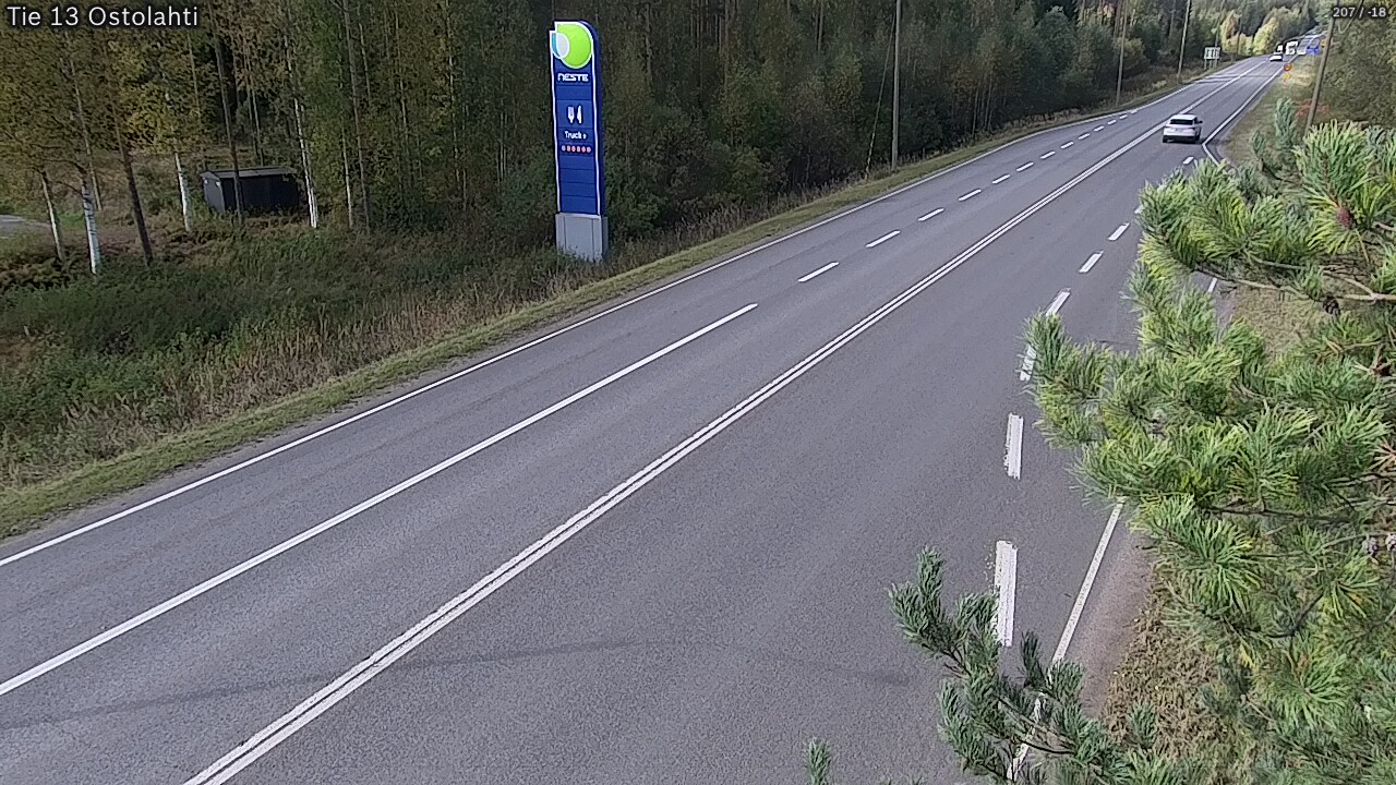 Weather Camera Image Road 13 Ostolahti, Mikkeli, Etelä-Savo