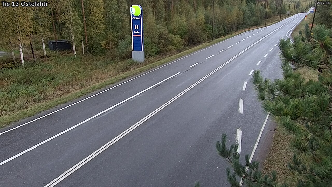Weather Camera Image Road 13 Ostolahti, Mikkeli, Etelä-Savo