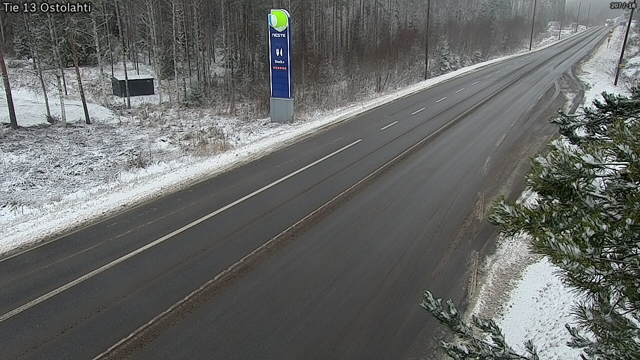 Weather Camera Image Road 13 Ostolahti, Mikkeli, Etelä-Savo