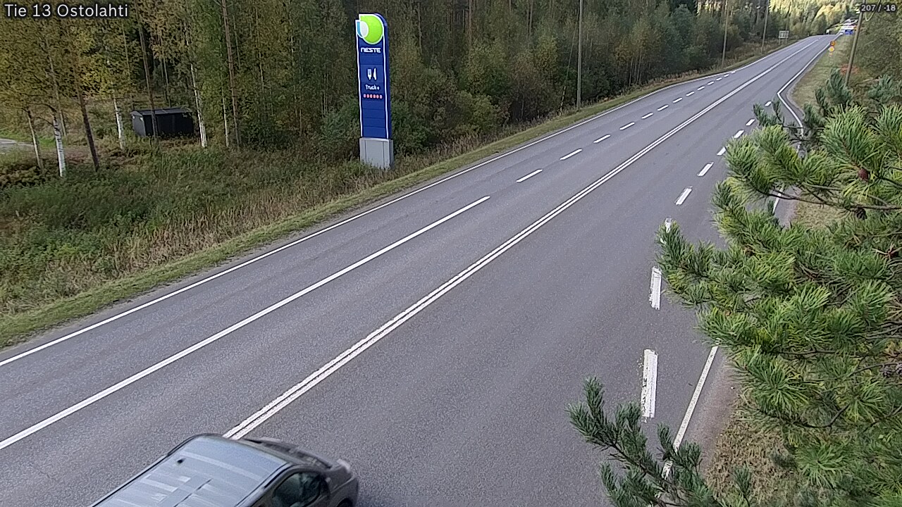 Weather Camera Image Road 13 Ostolahti, Mikkeli, Etelä-Savo