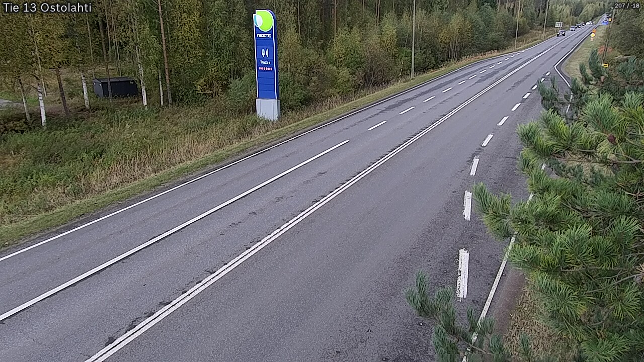Weather Camera Image Road 13 Ostolahti, Mikkeli, Etelä-Savo