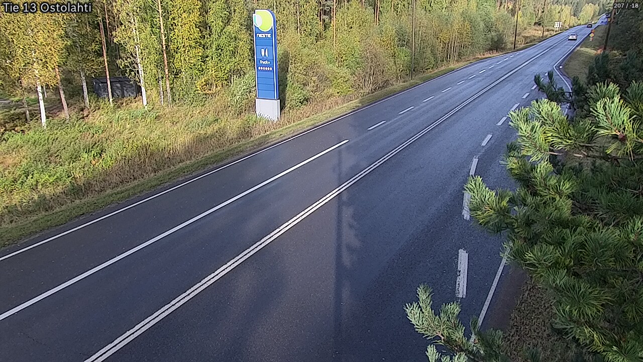 Weather Camera Image Road 13 Ostolahti, Mikkeli, Etelä-Savo