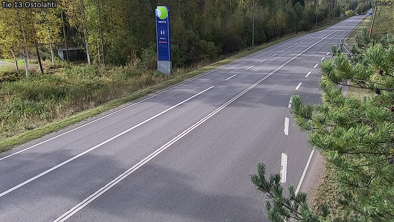 Weather Camera Image Road 13 Ostolahti, Mikkeli, Etelä-Savo