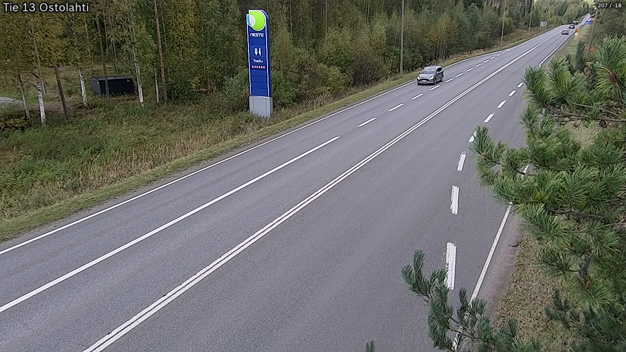 Weather Camera Image Road 13 Ostolahti, Mikkeli, Etelä-Savo