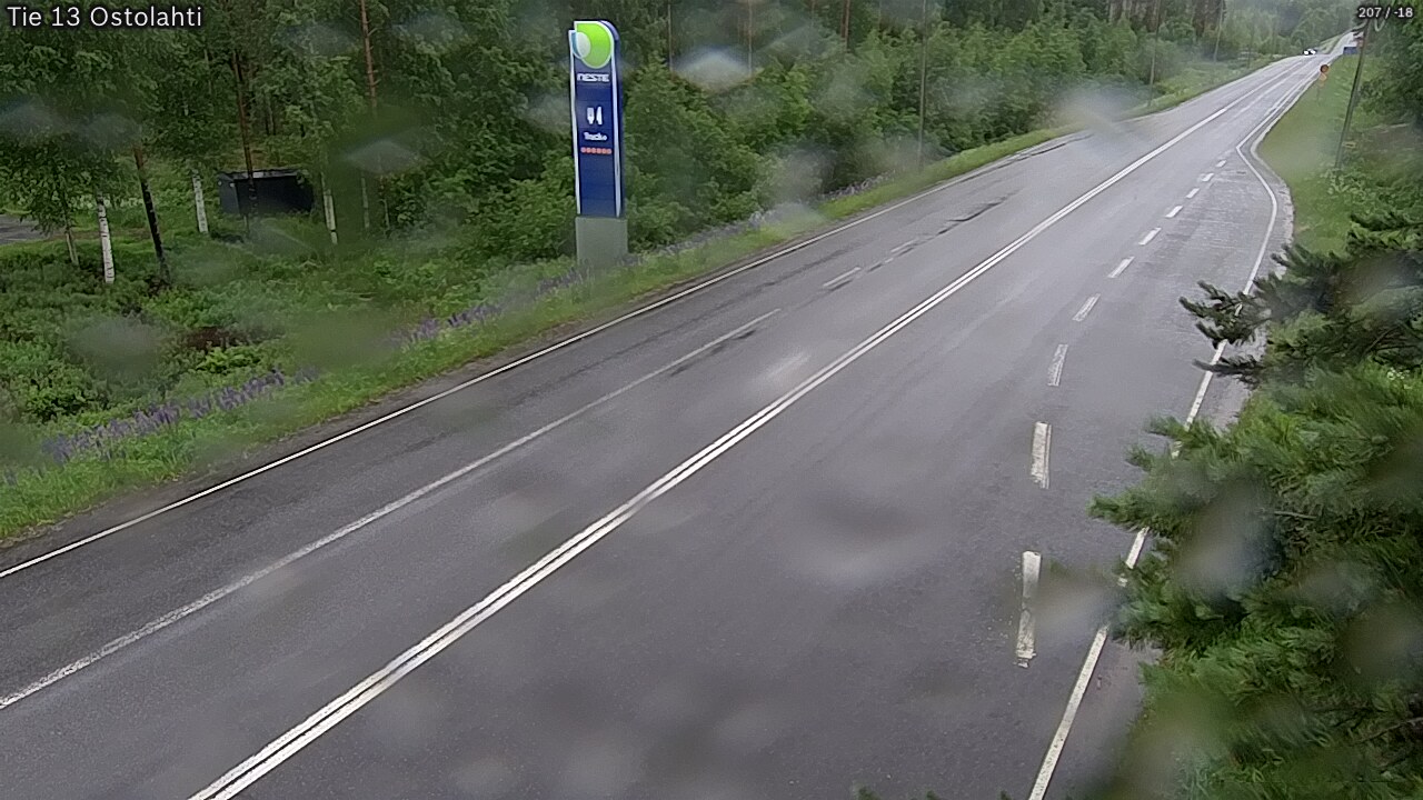 Weather Camera Image Väg 14 Ostolahti, Mikkeli, Etelä-Savo