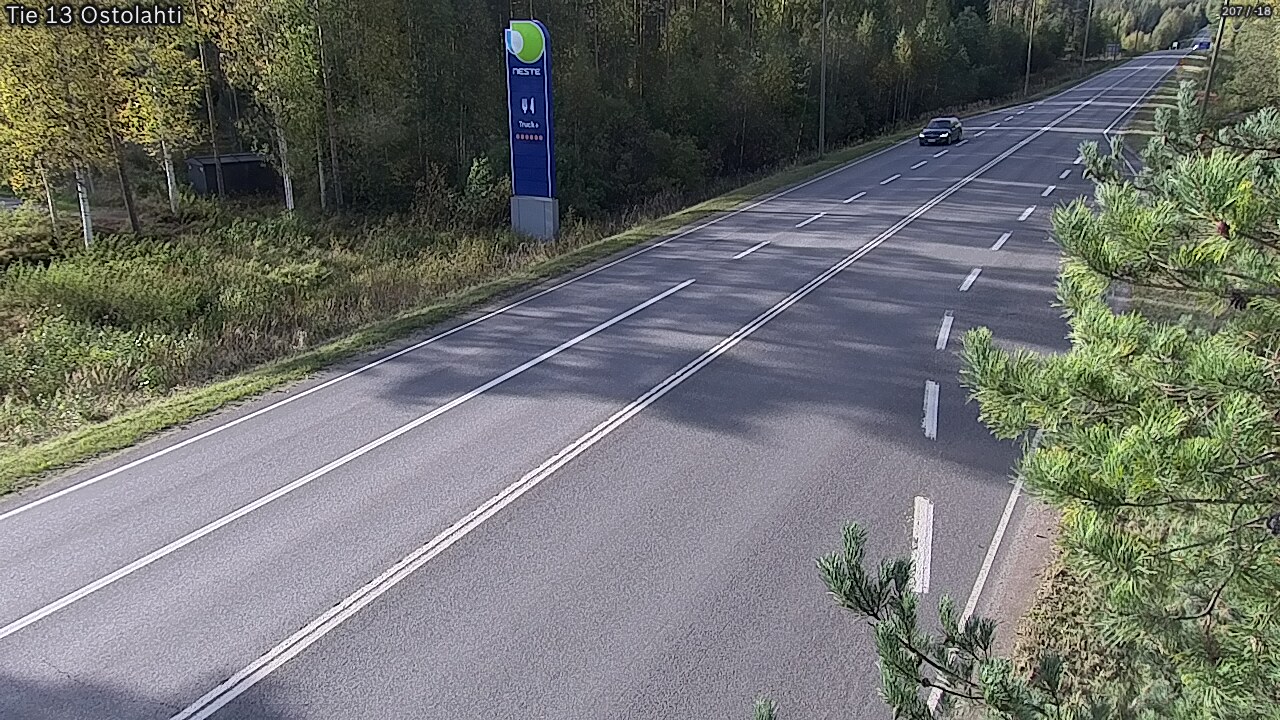 Weather Camera Image Road 13 Ostolahti, Mikkeli, Etelä-Savo