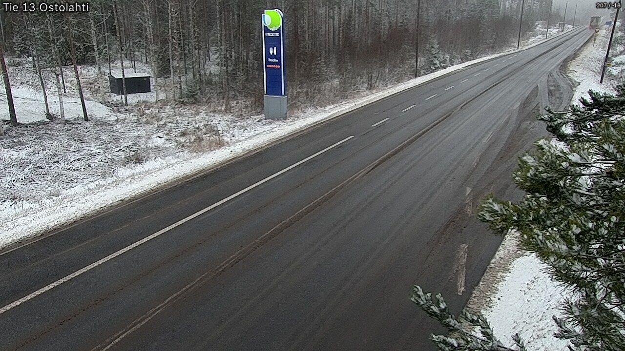 Weather Camera Image Road 13 Ostolahti, Mikkeli, Etelä-Savo