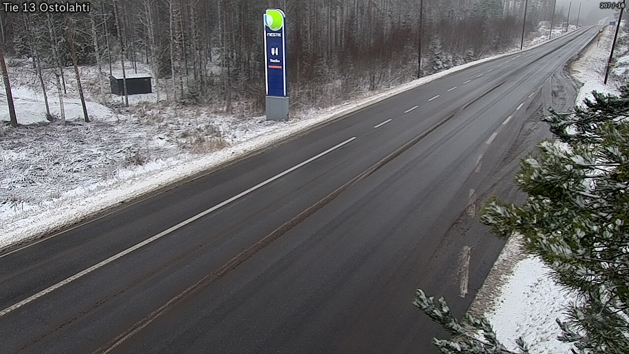 Weather Camera Image Road 13 Ostolahti, Mikkeli, Etelä-Savo
