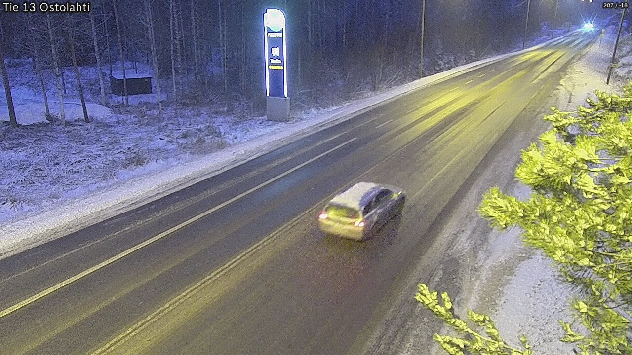Weather Camera Image Road 13 Ostolahti, Mikkeli, Etelä-Savo
