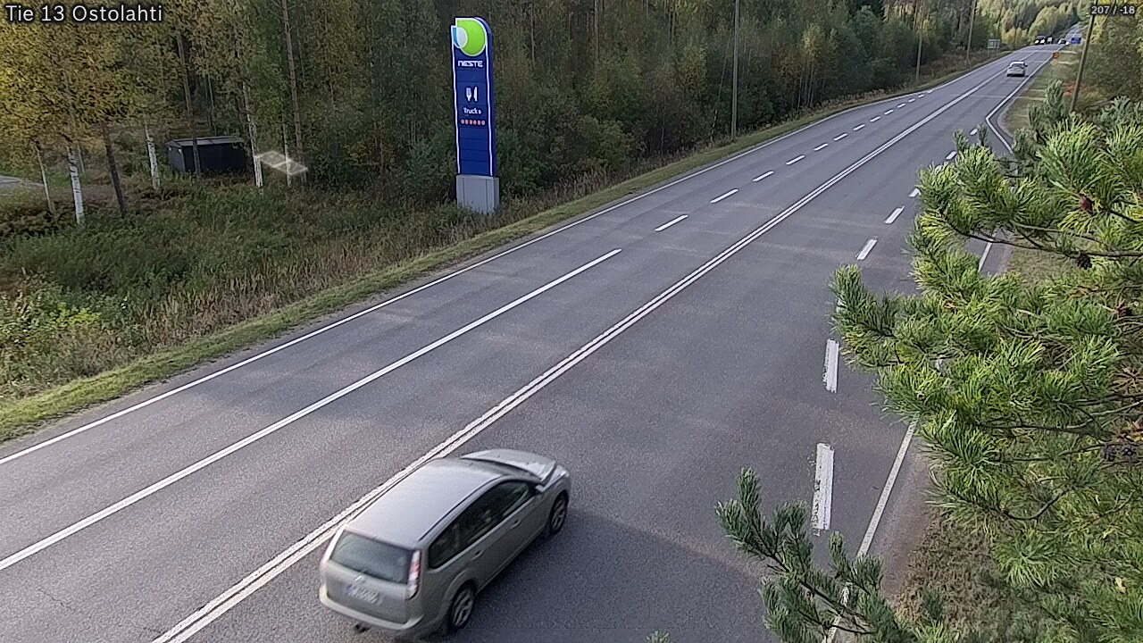 Weather Camera Image Road 13 Ostolahti, Mikkeli, Etelä-Savo