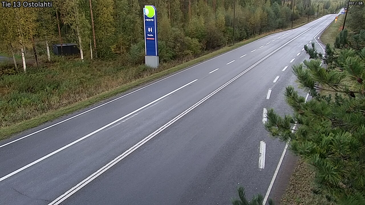 Weather Camera Image Road 13 Ostolahti, Mikkeli, Etelä-Savo