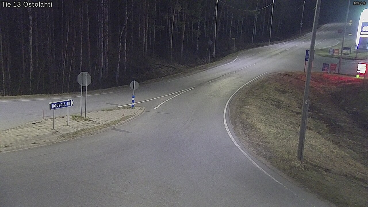 Weather Camera Image Road 13 Ostolahti, Mikkeli, Etelä-Savo